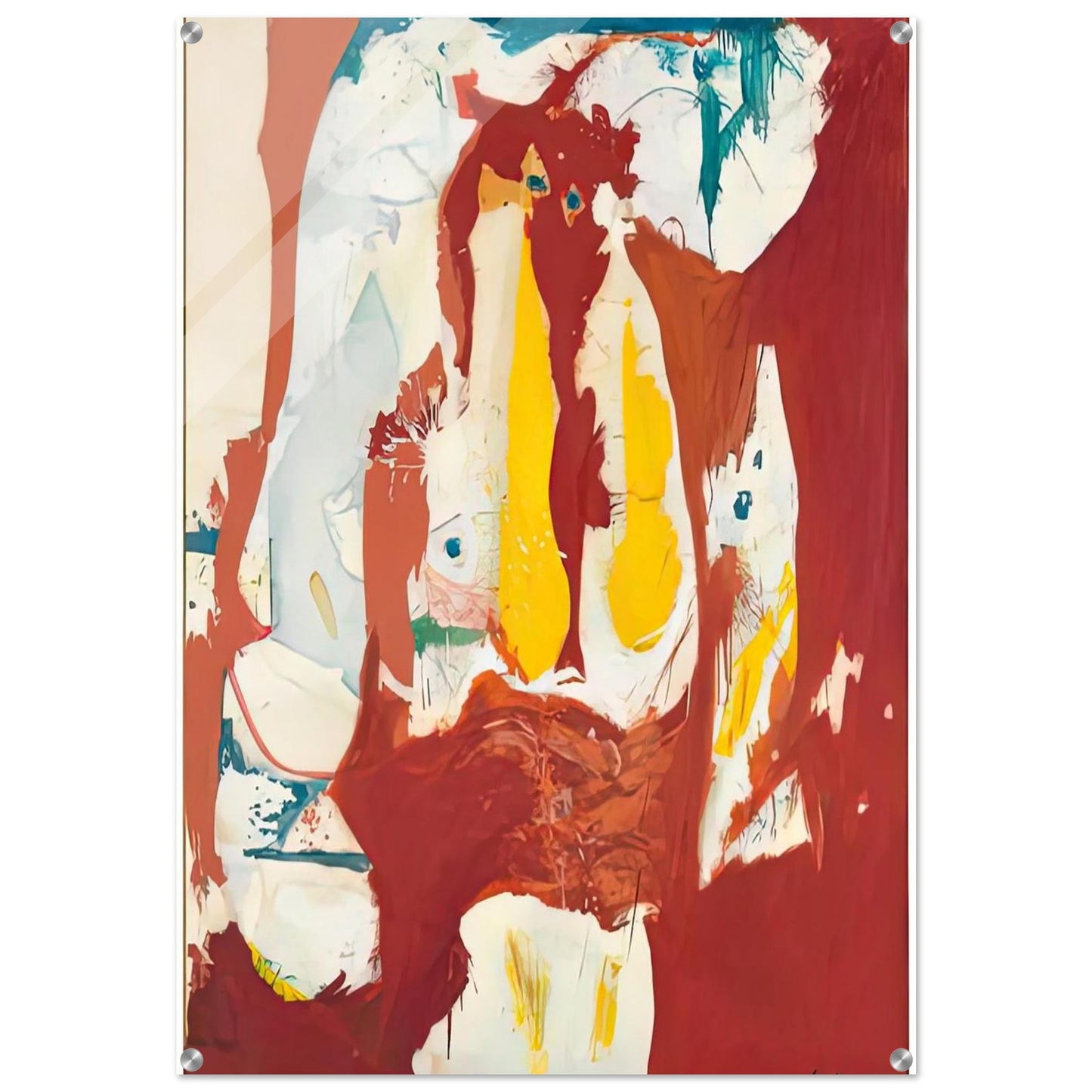 The Red Sea, 1959- - Helen Frankenthaler Acrylic Print - 70x100 cm / 28x40″ inches