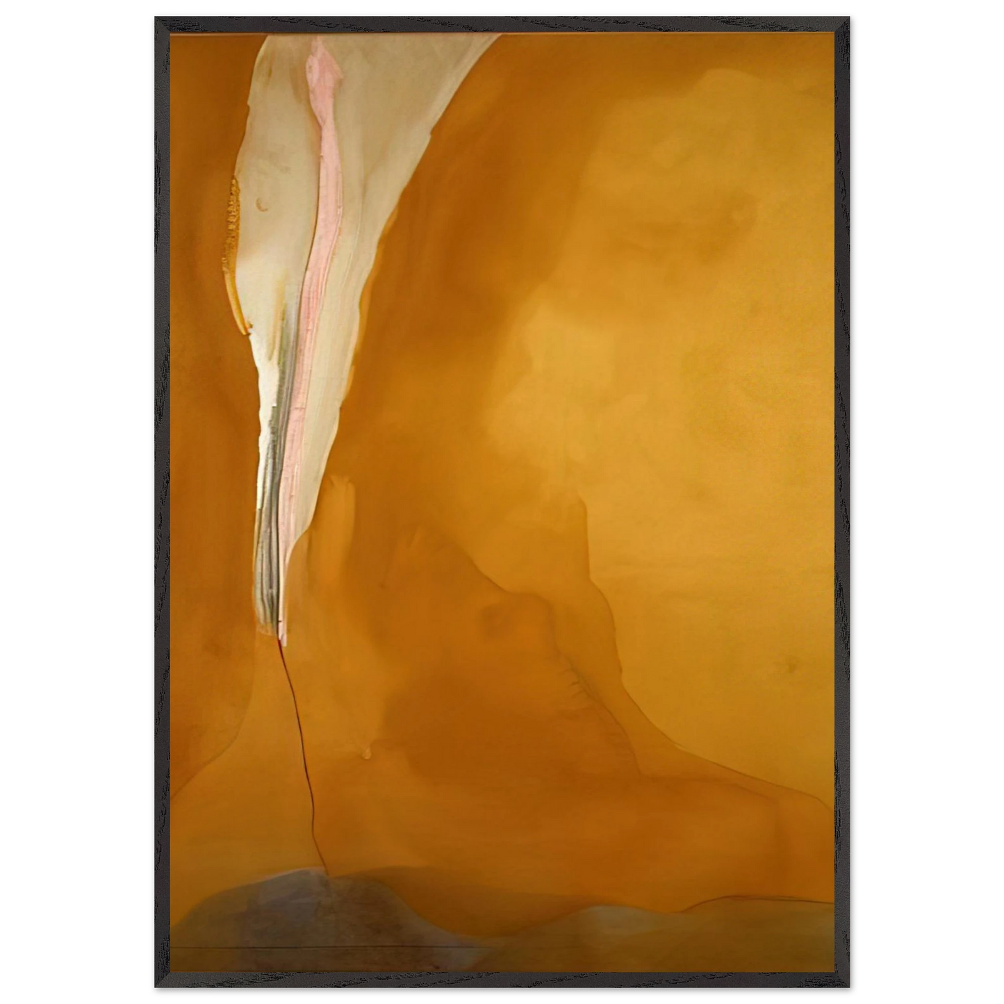 Helen Frankenthaler - Coral Wedge - 1972 Wall art - 45x60 cm / 18x24 inches - Fine Art Poster - -