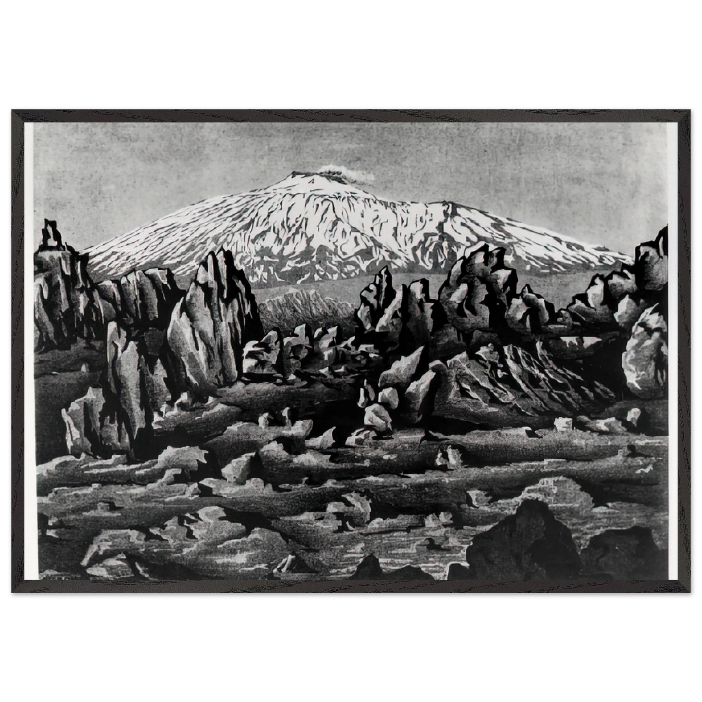 ESCHER 15 - MC Escher Framed Art Print – Black Wooden Frame - Default Title - -Framed Art Print