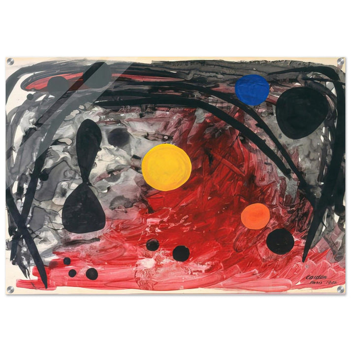UNTITLED 1946 - Alexander Calder Acrylic Print - 70x100 cm / 28x40″ inches | Alexander Calder Wall Art | Alexander Calder Prints
