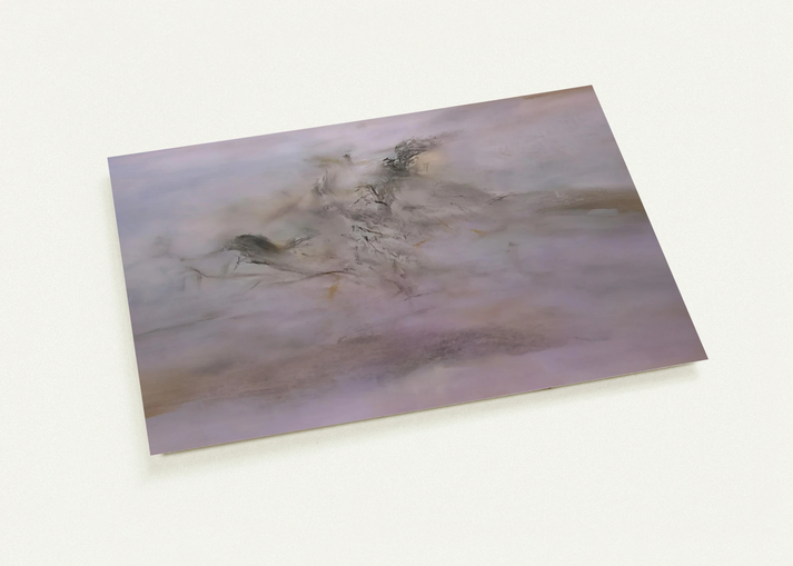 24 02 2002 2002 By Zao Wou-Ki Pack of 10 Post Cards | Zao Wou-Ki Post Cards | A6 (10.5 x 14.8 cm) - 4.1 x 5.8 inches