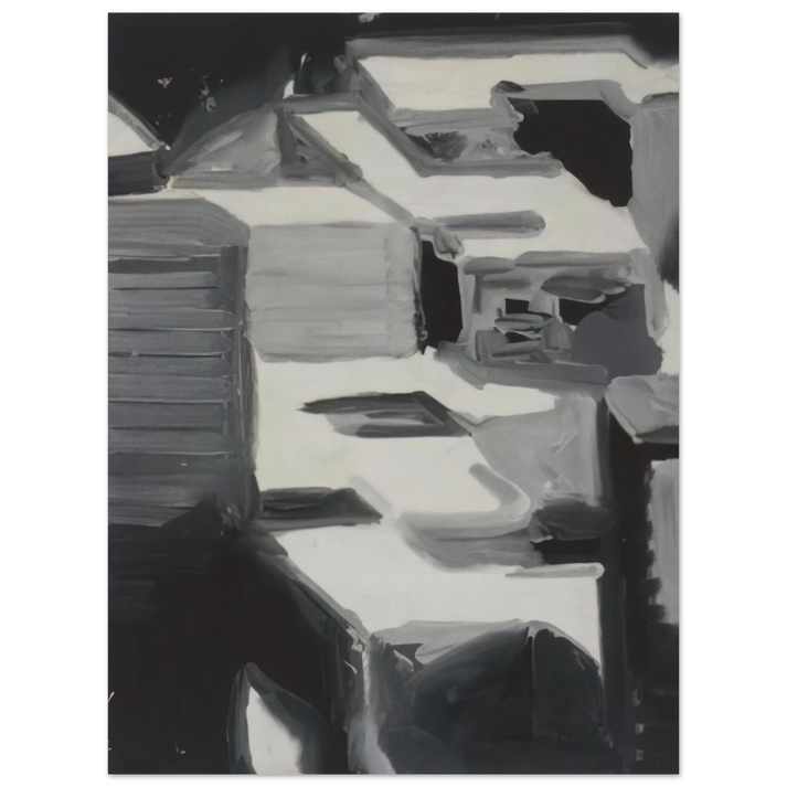 Gerhard Richter - TOWNSCAPE 1968 3 75x100 cm / 30x40inches Fine Art Poster
