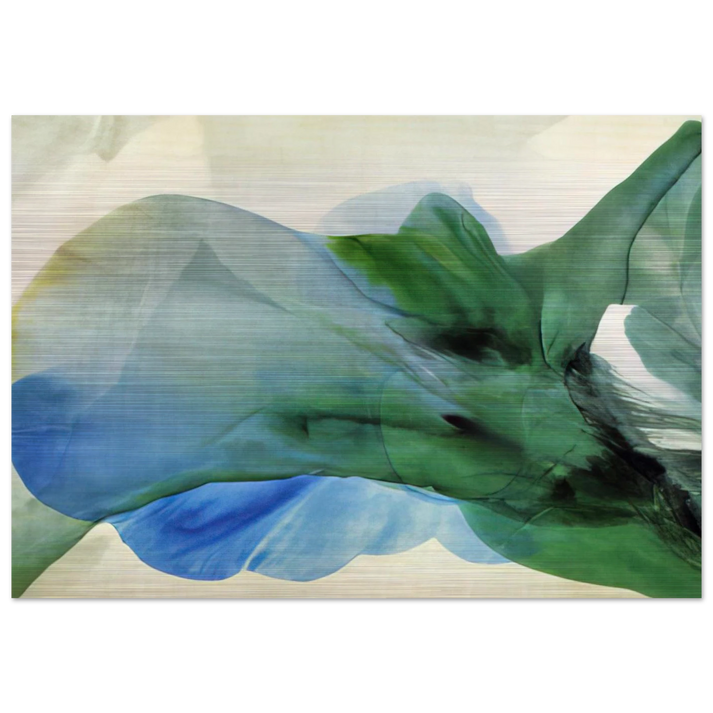 Phenomena Kwan Yin - 1969 - Paul Jenkins Brushed Aluminum Print - 70x100 cm / 28x40 inches | Paul Jenkins Aluminum Print | Paul Jenkins Prints