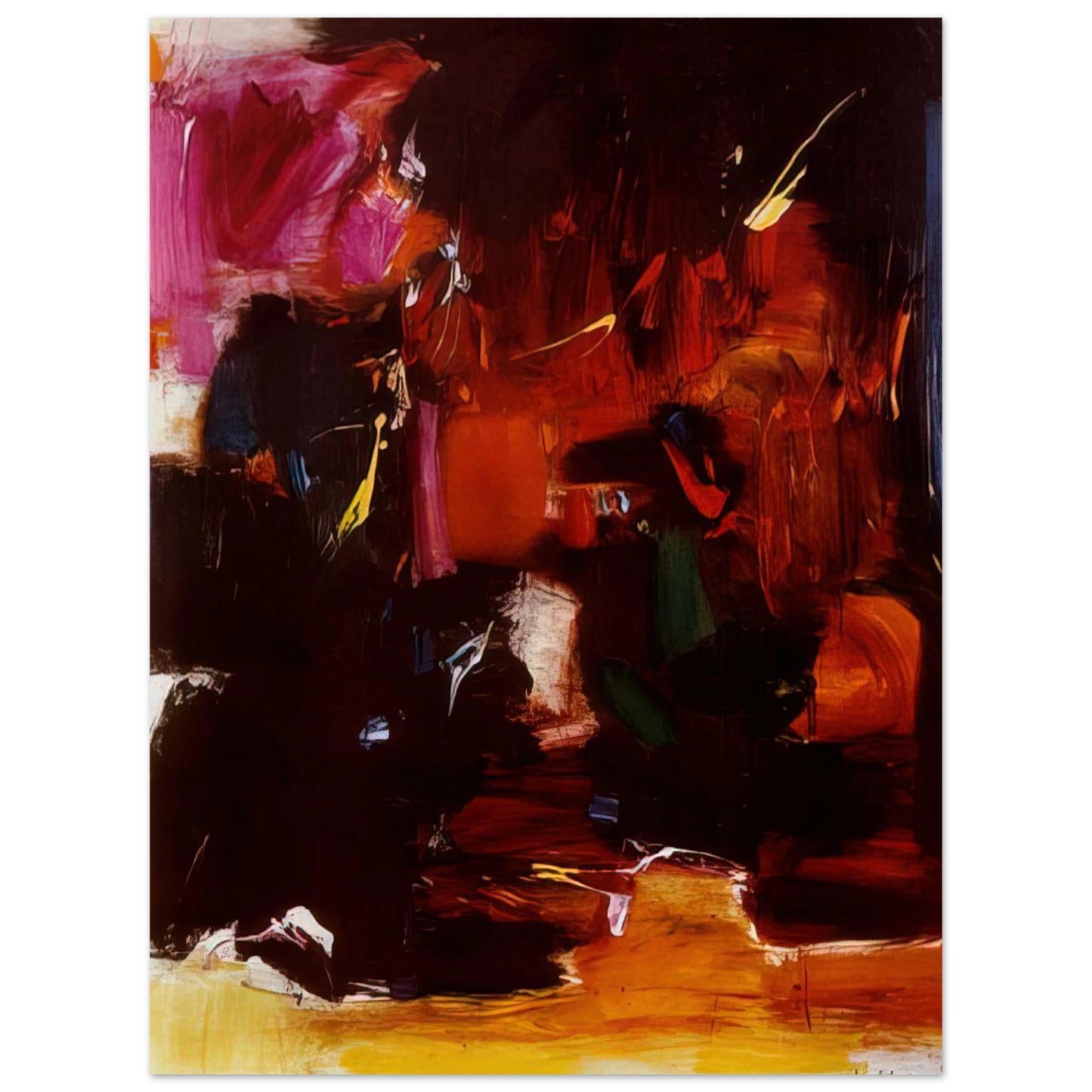 Hans Hofmann - Summer Night s Bliss Fine Art Poster - Default Title