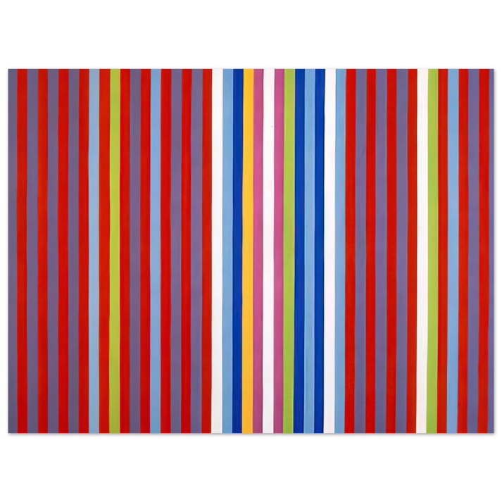 Gene Davis - Pepper Pot - 1966 75x100 cm / 30x40inches Fine Art Poster