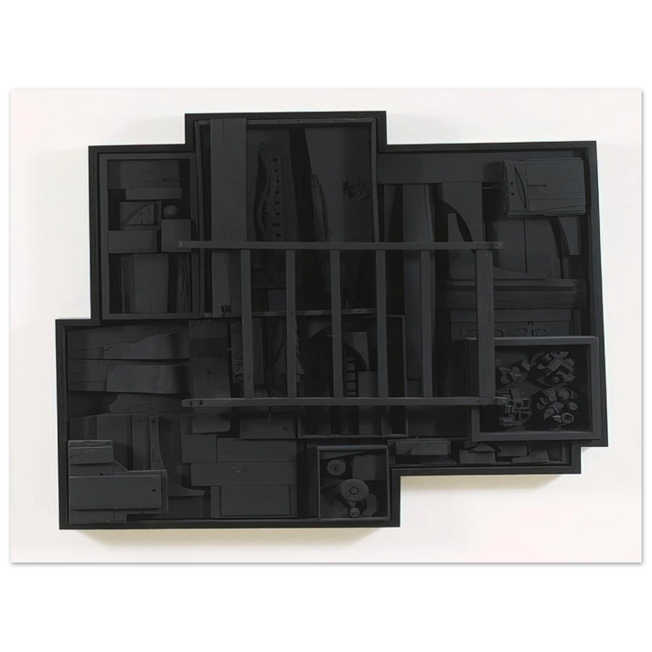 Louise Nevelson - SKY JAG IV 1974 75x100 cm / 30x40inches Fine Art Poster