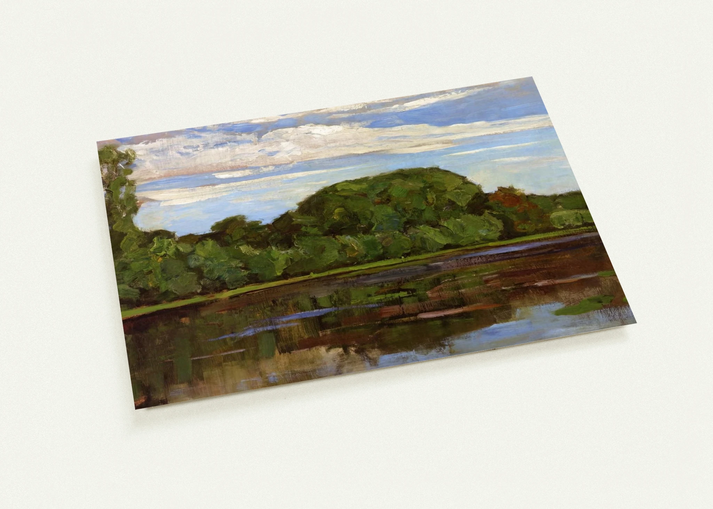 Geinrust Farm with Isolated Tree By Piet Mondrian Pack of 10 Post Cards | Piet Mondrian Post Cards | A6 (10.5 x 14.8 cm) - 4.1 x 5.8 inches