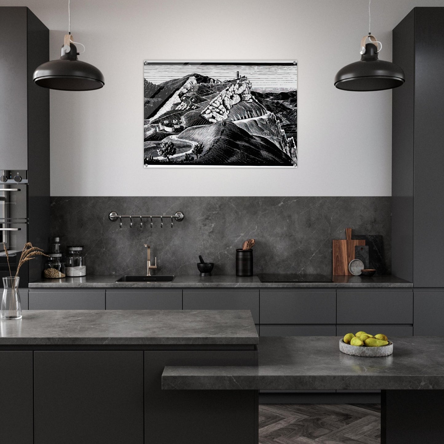 ESCHER (16) - MC Escher Acrylic Print - 70x100 cm / 28x40″ inches | Maurits Cornelis Escher Prints