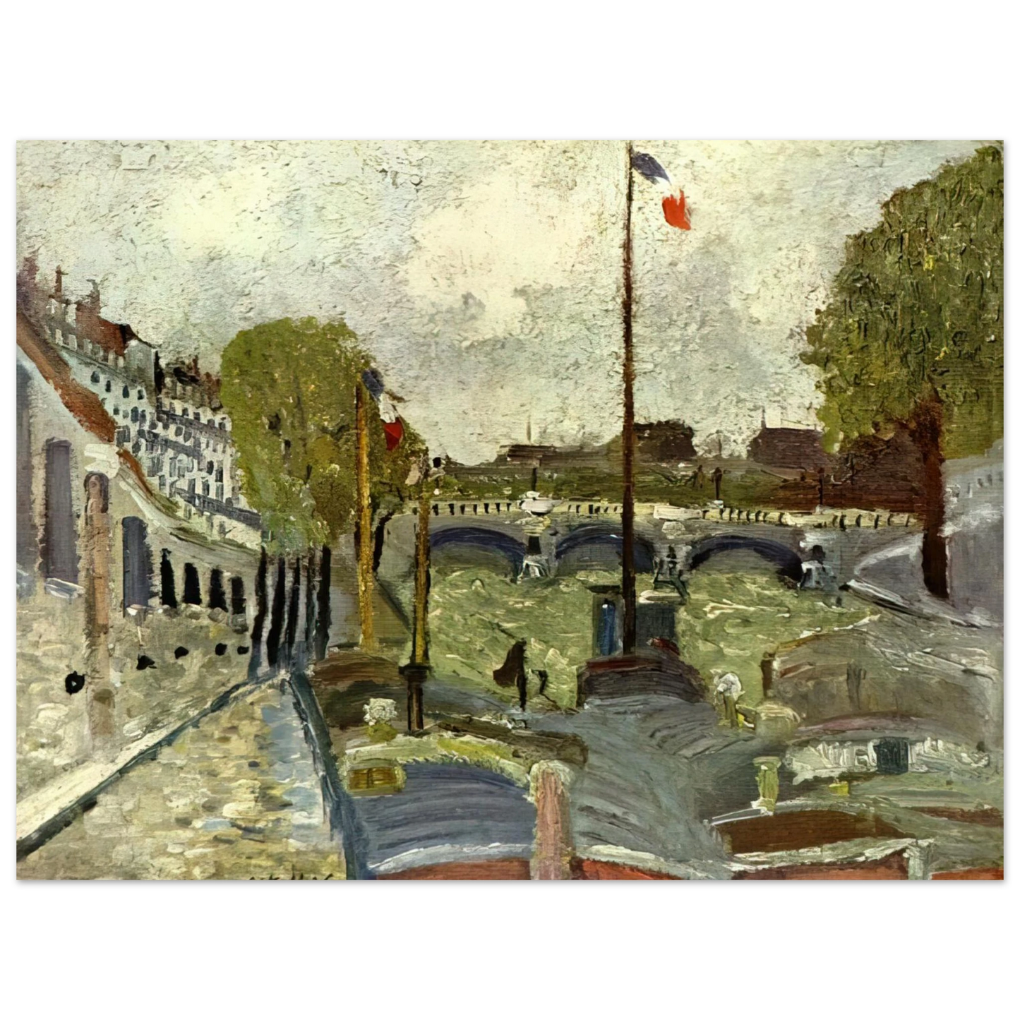 Maurice Utrillo - NINE Fine Art Poster - Default Title