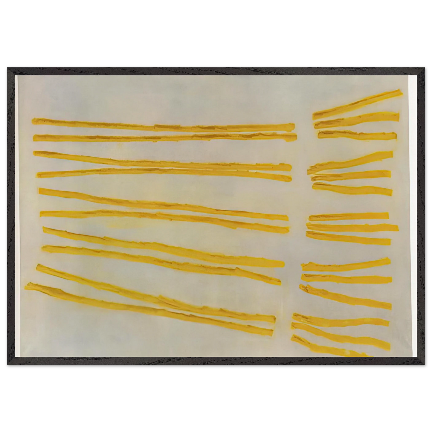 Untitled Expedition - 1995 N1 - Ralston Crawford 70x100 cm / 28x40 inches Framed Art Print – Black Wooden Frame