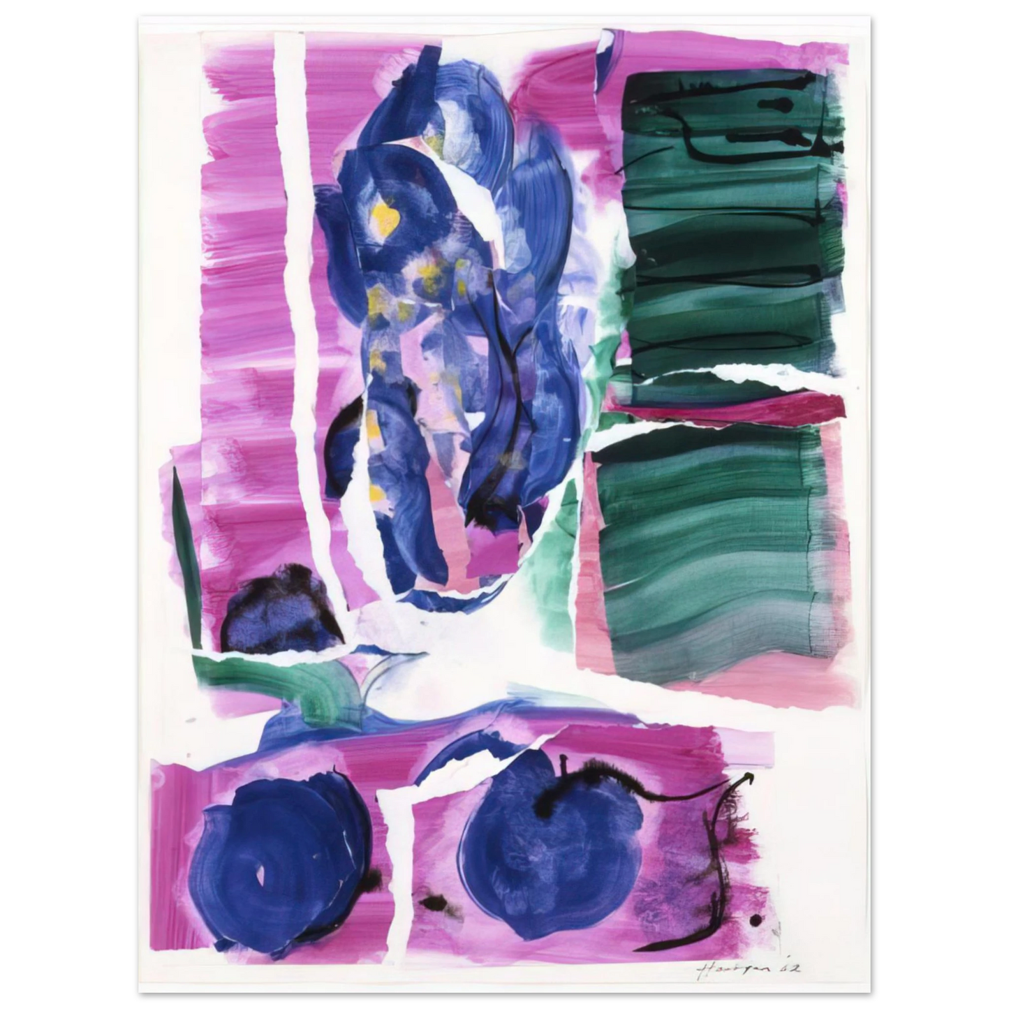 Grace Hartigan - Variations I on Clark's Cove Fine Art Poster - Default Title