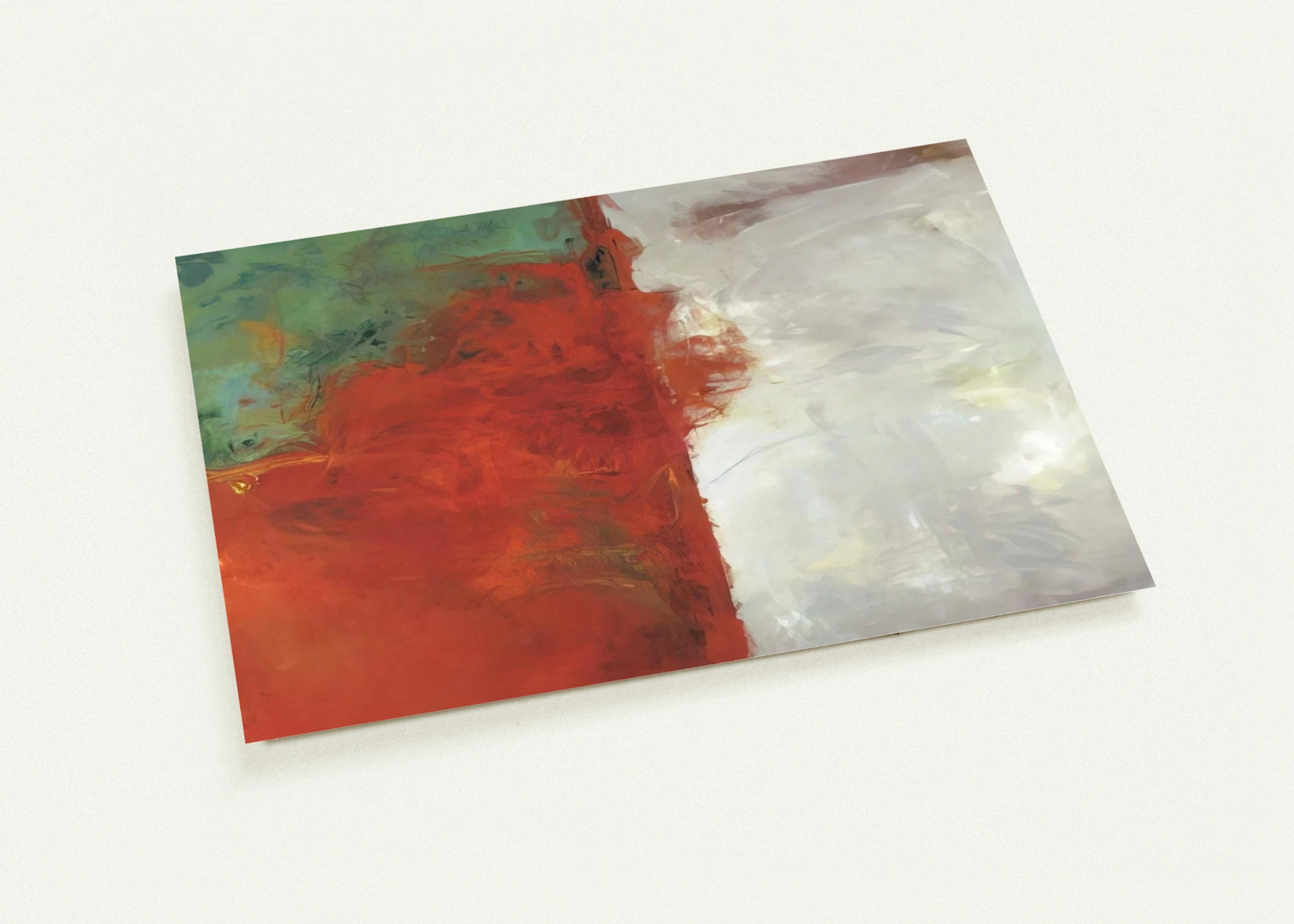 Divide - 1958 By Theodoros Stamos Pack of 10 Post Cards | Theodoros Stamos Post Cards | A6 (10.5 x 14.8 cm) - 4.1 x 5.8 inches