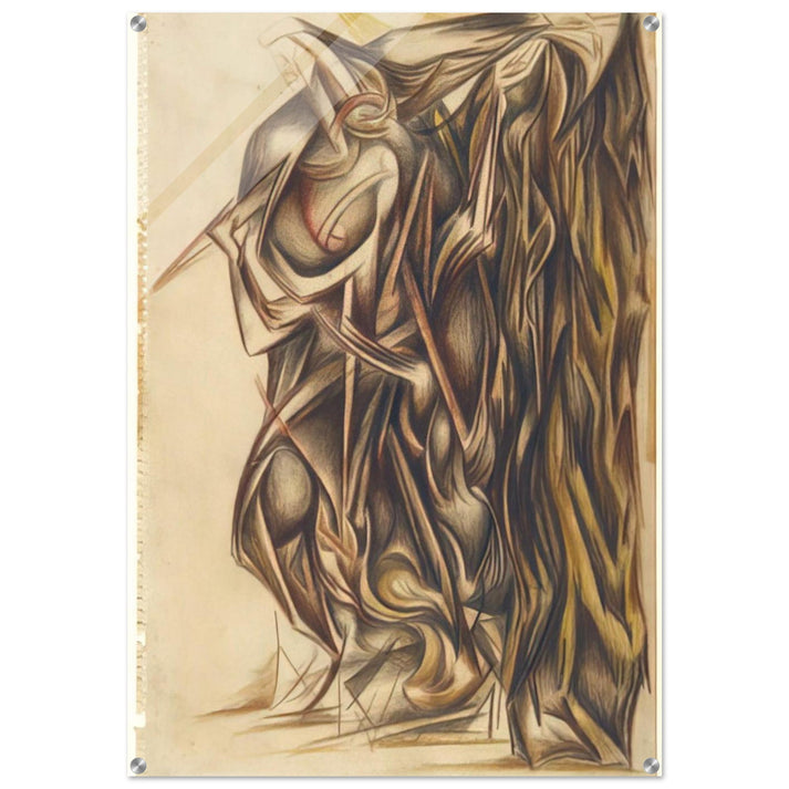 UNTITLED 1941 - Jackson Pollock Acrylic Print - 70x100 cm / 28x40″ inches | Jackson Pollock Wall Art | Jackson Pollock Prints