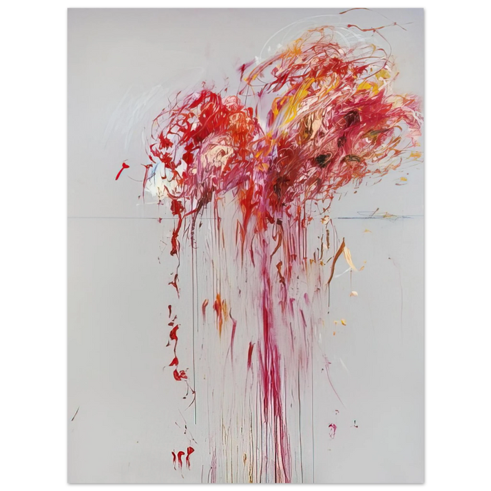Cy Twombly - Nine Discourses on Commodus, Part VIII 75x100 cm / 30x40inches Fine Art Poster