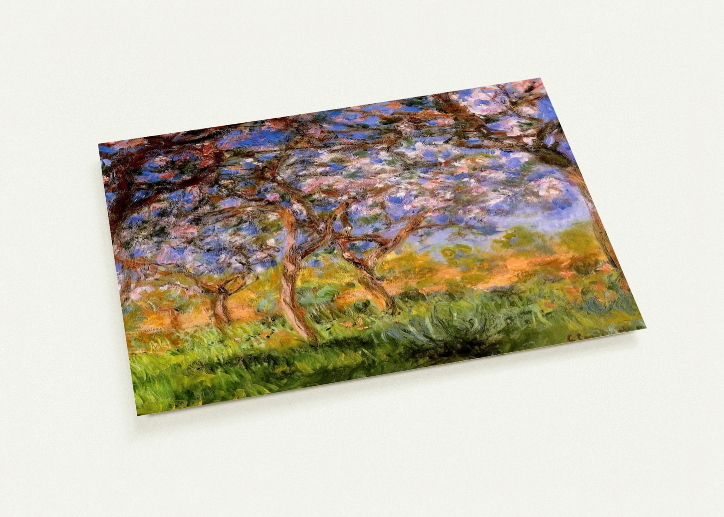 Giverny in Springtime By claude monet Pack of 10 Post Cards | claude monet Post Cards | A6 (10.5 x 14.8 cm) - 4.1 x 5.8 inches