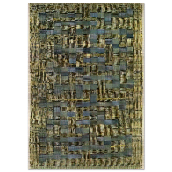 TIKAL 1958 - Anni Albers Brushed Aluminum Print - 70x100 cm / 28x40 inches | Anni Albers Aluminum Print | Anni Albers Prints