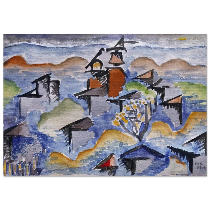 LANDSCAPE - Man Ray Brushed Aluminum Print - 70x100 cm / 28x40 inches | Man Ray Aluminum Print | Man Ray Prints