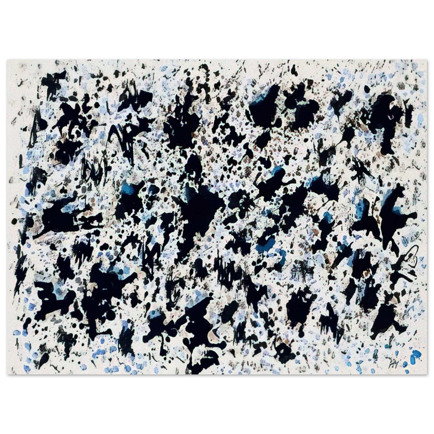 Henri Michaux - UNTITLED 1 Fine Art Poster - Default Title