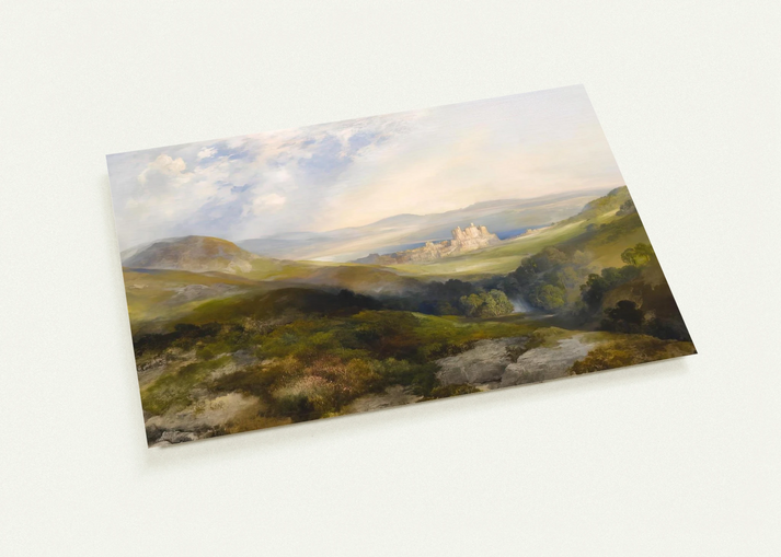 Conway Castle By Thomas Moran Pack of 10 Post Cards | Thomas Moran Post Cards | A6 (10.5 x 14.8 cm) - 4.1 x 5.8 inches