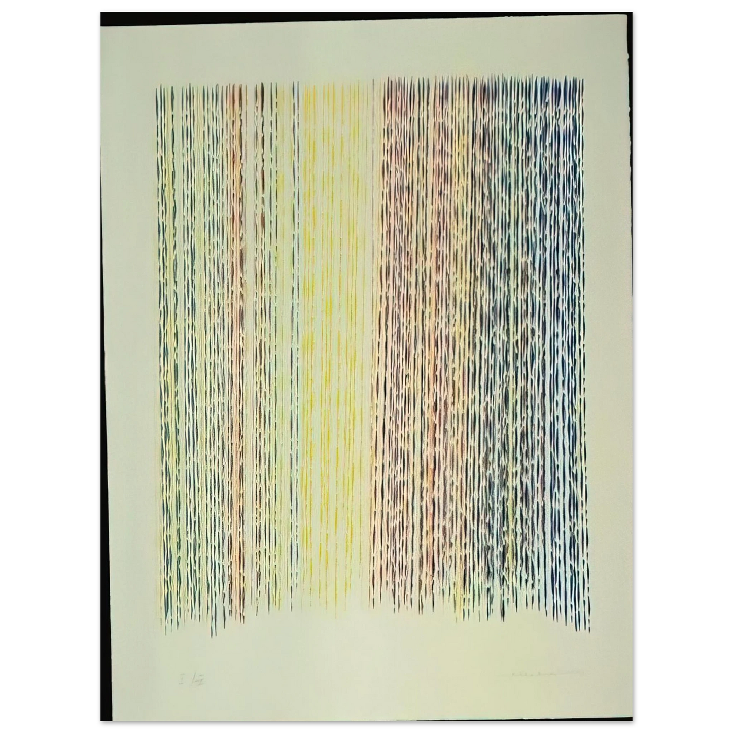 Piero Dorazio - Paplito della Luce - 1983 Fine Art Poster - Default Title