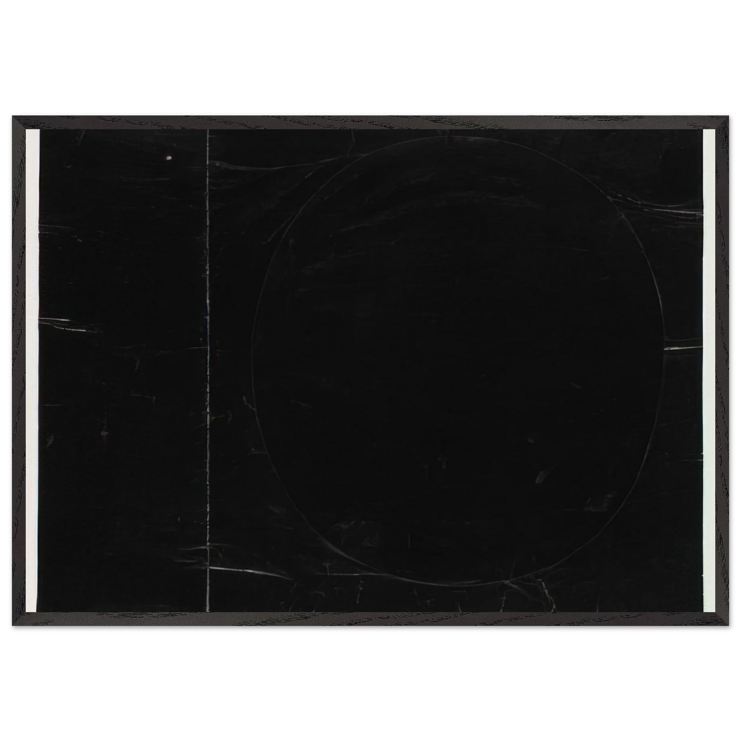 Black on Black - Ellsworth Kelly Framed Art Print – Black Wooden Frame - Default Title - -Framed Art Print