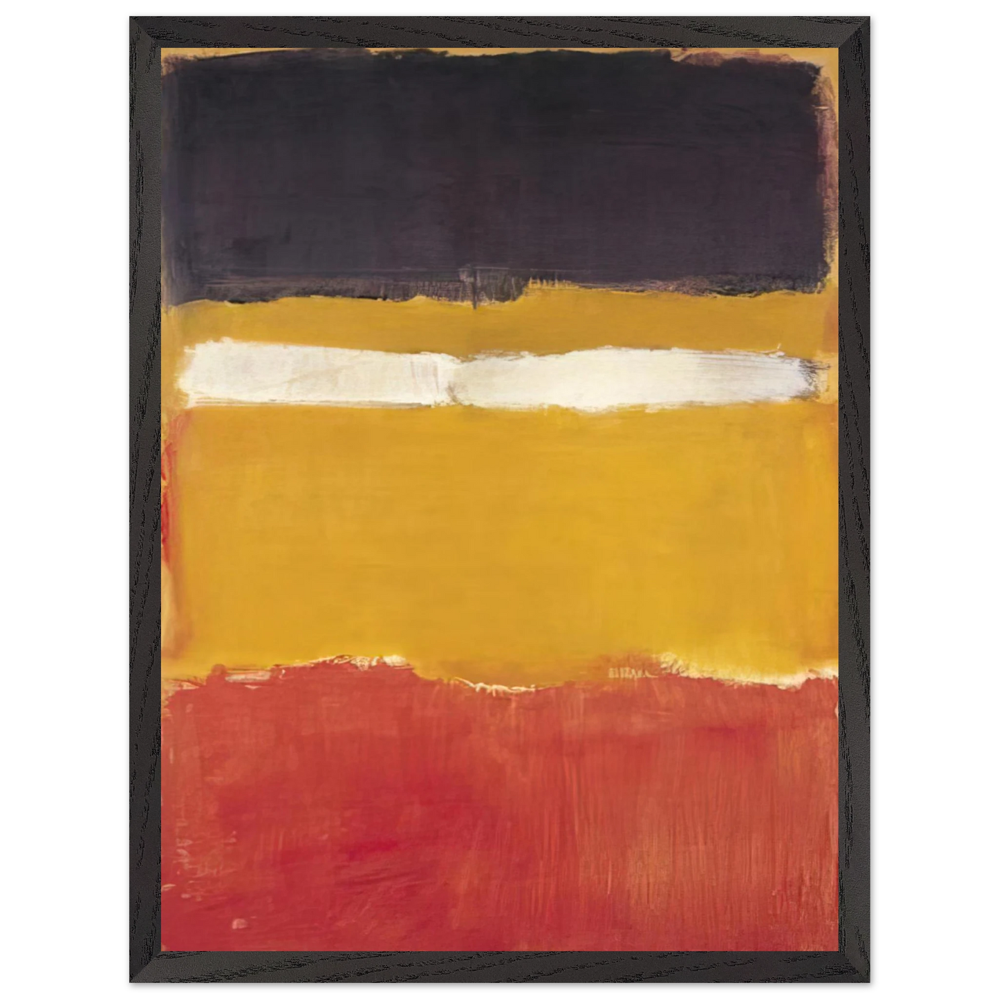 Mark Rothko - Number 24 Untitled - 1951 Wall Art - 30x40 cm / 12x16 inches - Fine Art Poster - -