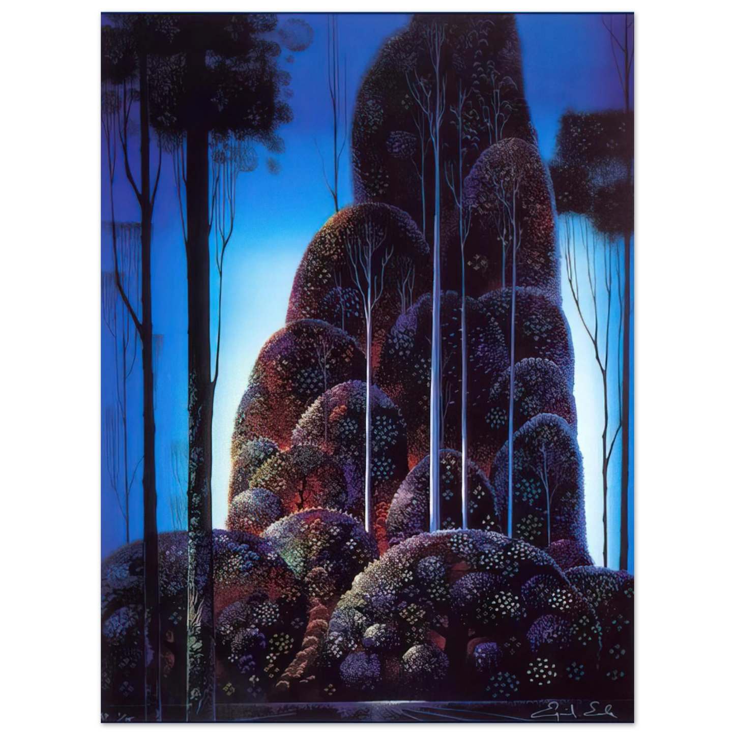 Eyvind Earle - Tall Trees Fine Art Poster - Default Title