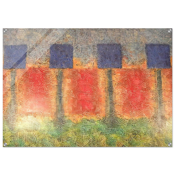 Dusklight - 1980 - Jimmy Ernst Acrylic Print - 70x100 cm / 28x40″ inches | Jimmy Ernst Wall Art | Jimmy Ernst Prints