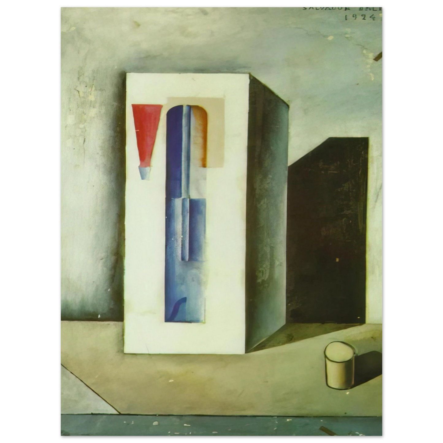 Salvador Dali - SIPHON AND SMALL BOTTLE OF RUM Fine Art Poster - Default Title