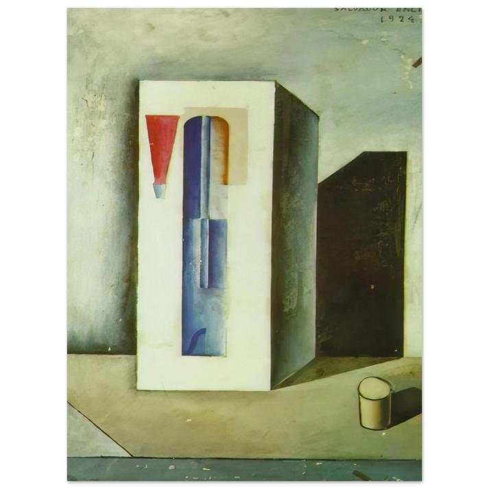 Salvador Dali - SIPHON AND SMALL BOTTLE OF RUM 75x100 cm / 30x40inches Fine Art Poster