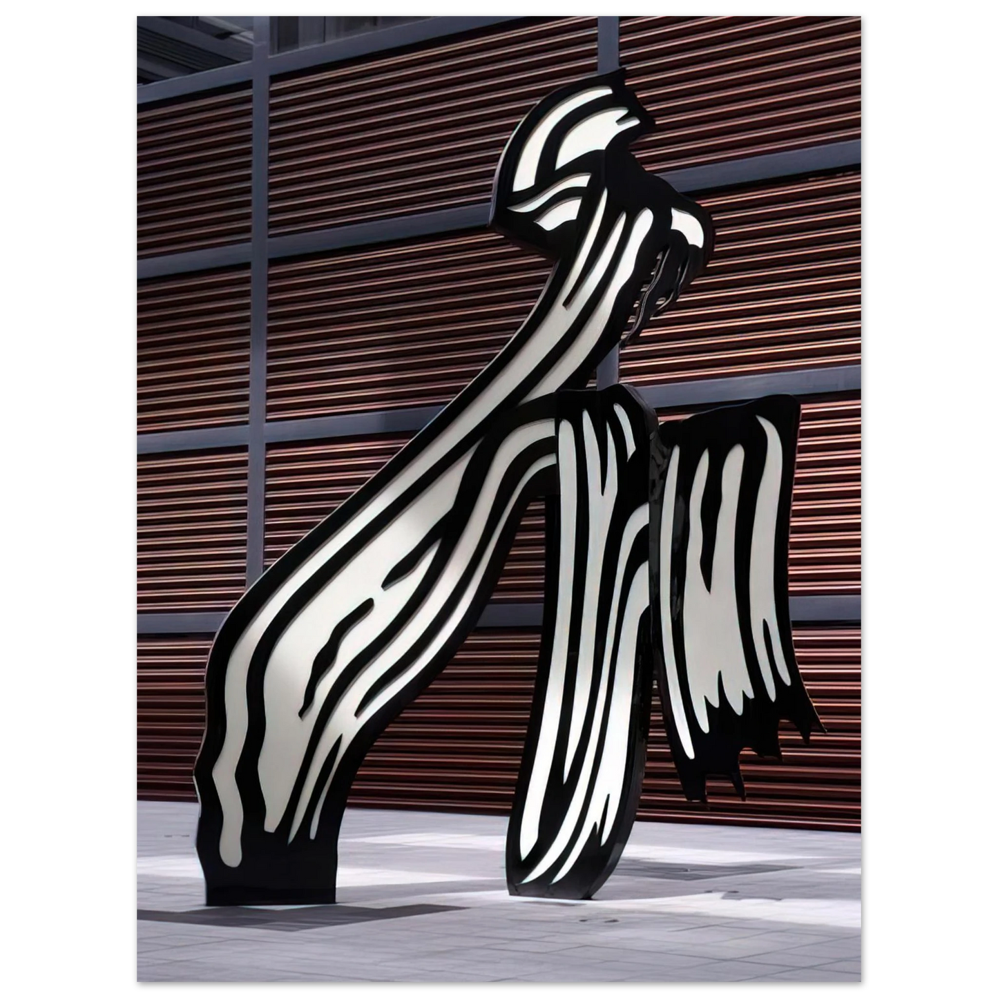 Roy Lichtenstein - BRUSHSTROKE 1996 Fine Art Poster - Default Title