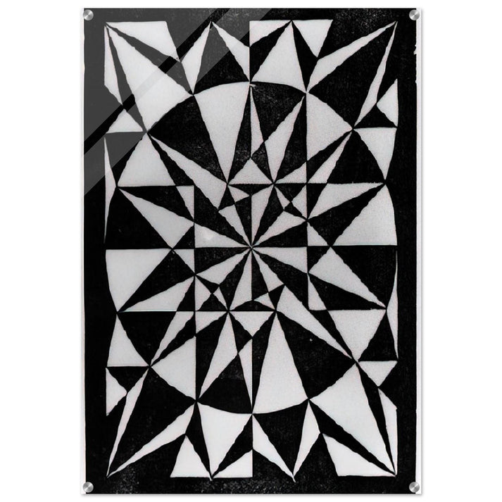 FLOR DE PASCUA BEAUTIFUL - MC Escher Acrylic Print - 70x100 cm / 28x40″ inches | Maurits Cornelis Escher Prints