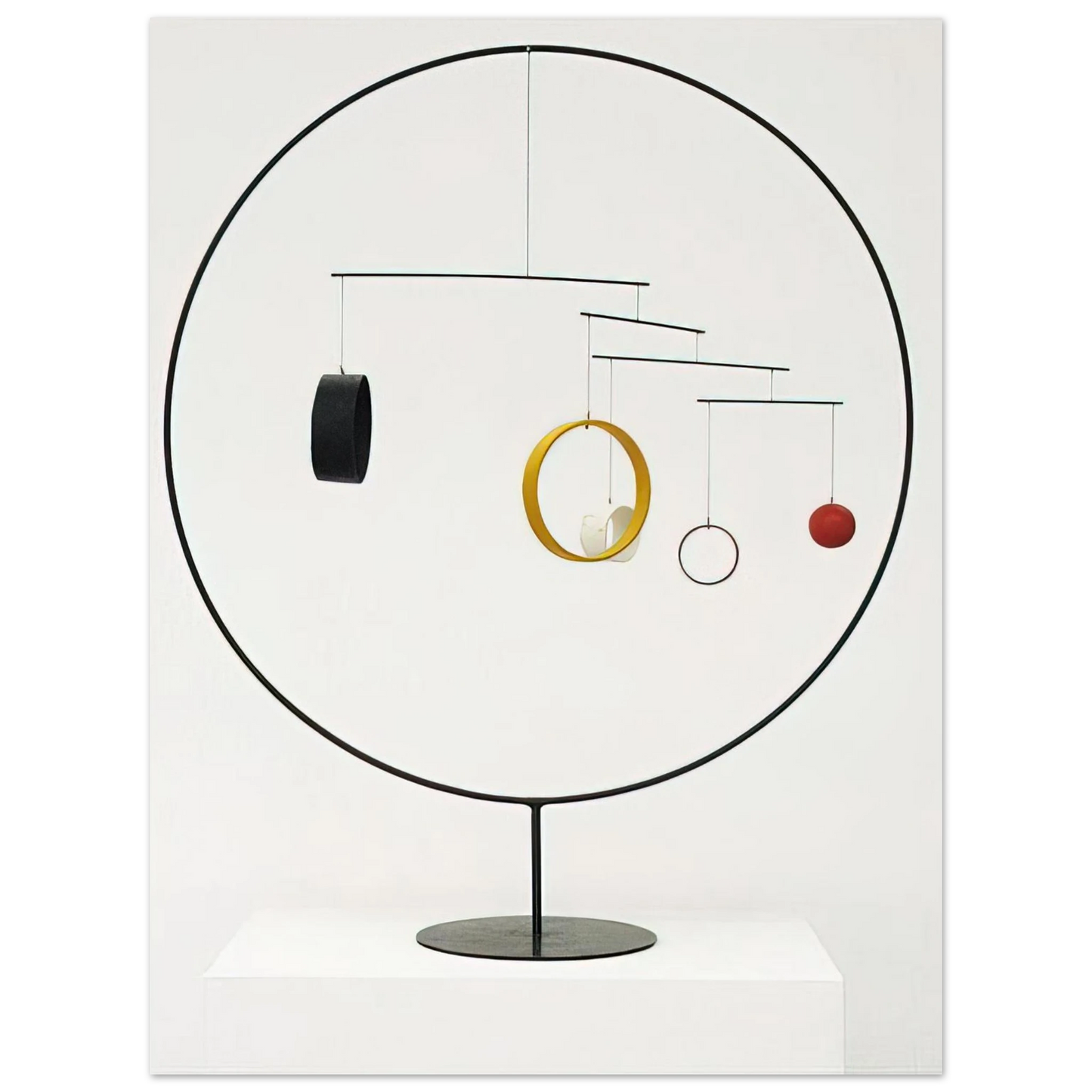 Alexander Calder - MOBILE 1934 Fine Art Poster - 13x18 cm / 5x7 inches