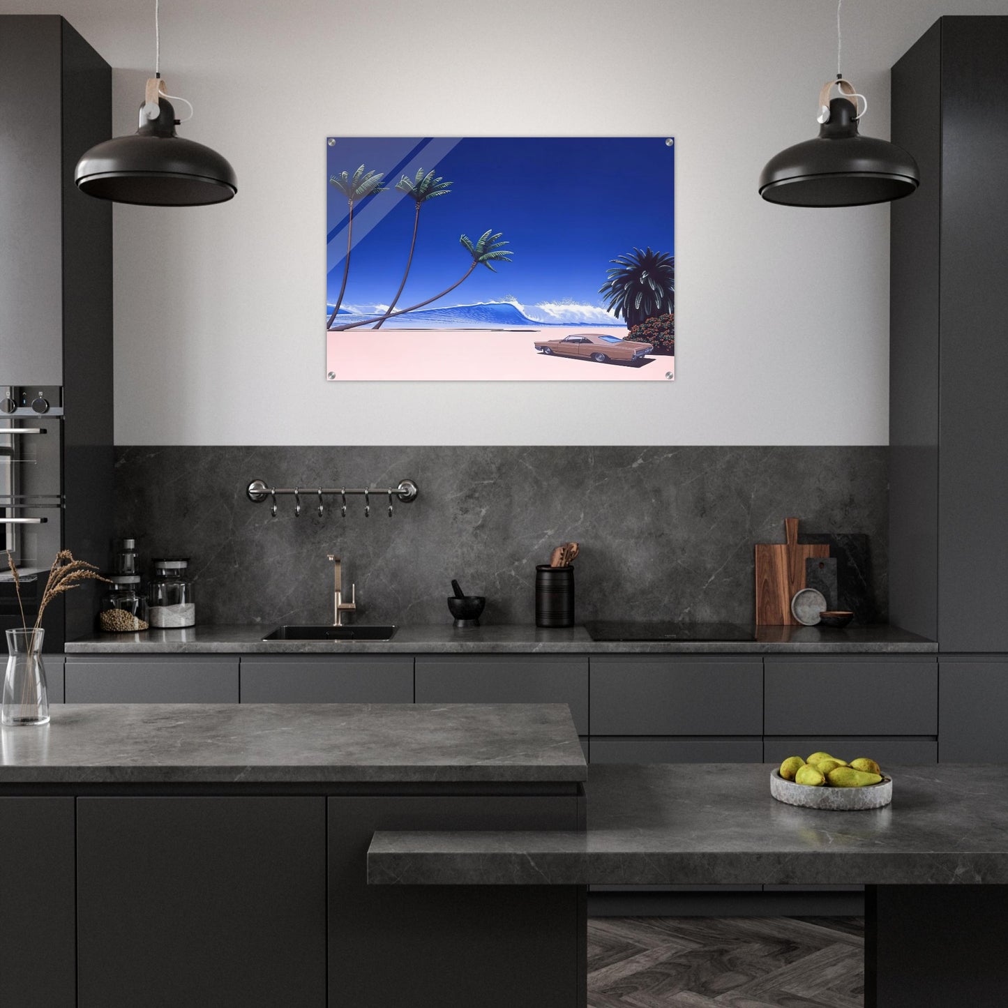 Impender Beach - Hiroshi Nagai Acrylic Print - 70x100 cm / 28x40″ inches