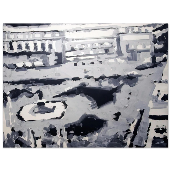 Gerhard Richter - TOWNSCAPE M6 1968 75x100 cm / 30x40inches Fine Art Poster