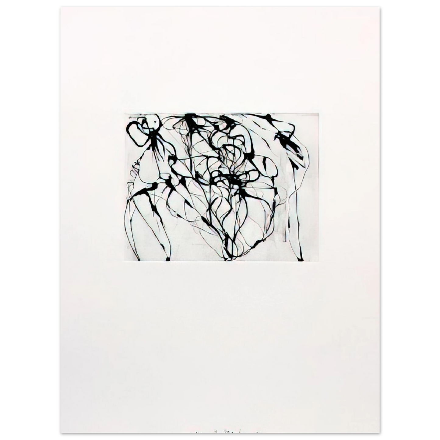 Brice Marden - After Botticelli 3 - 1994 Fine Art Poster - Default Title