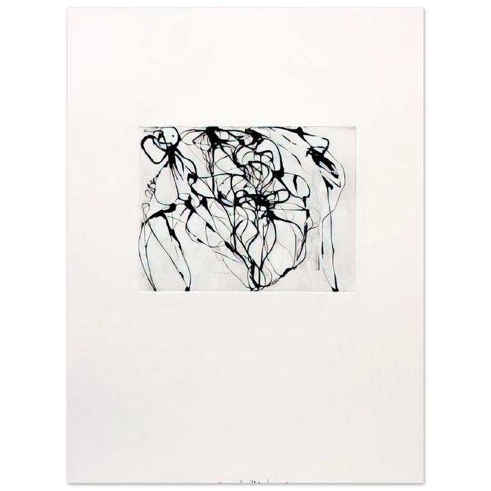 Brice Marden - After Botticelli 3 - 1994 75x100 cm / 30x40inches Fine Art Poster