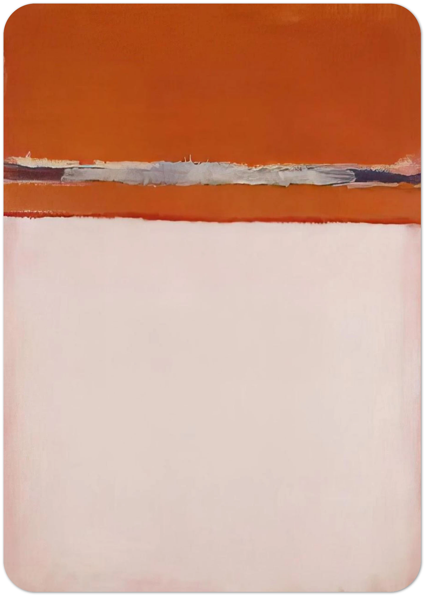 No.18 - 1951 By Mark Rothko Pack of 10 Post Cards | Mark Rothko Post Cards | A6 (10.5 x 14.8 cm) - 4.1 x 5.8 inches