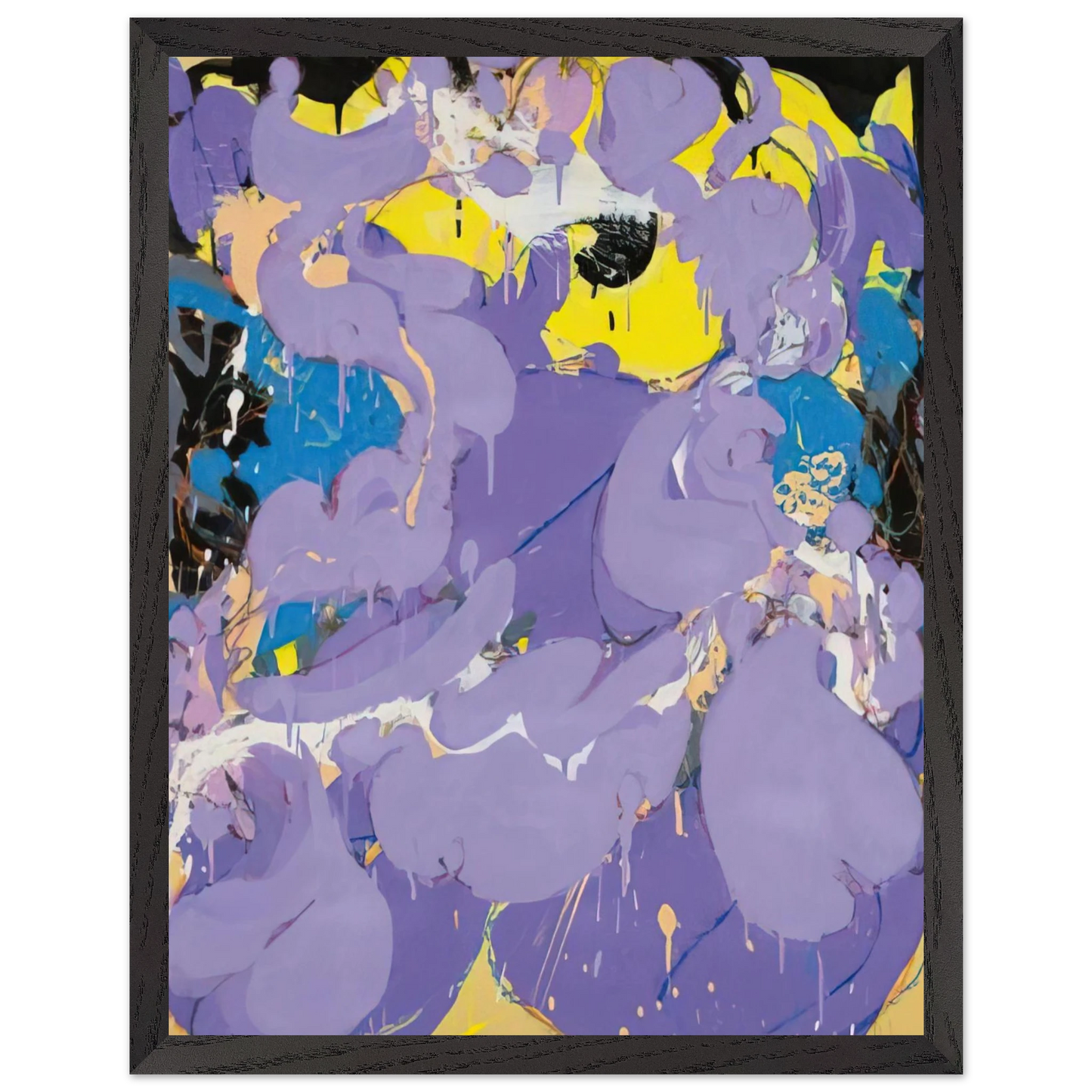 Helen Frankenthaler - Untitled - 1978 Wall art - 20x25 cm / 8x10 inches - Fine Art Poster - -