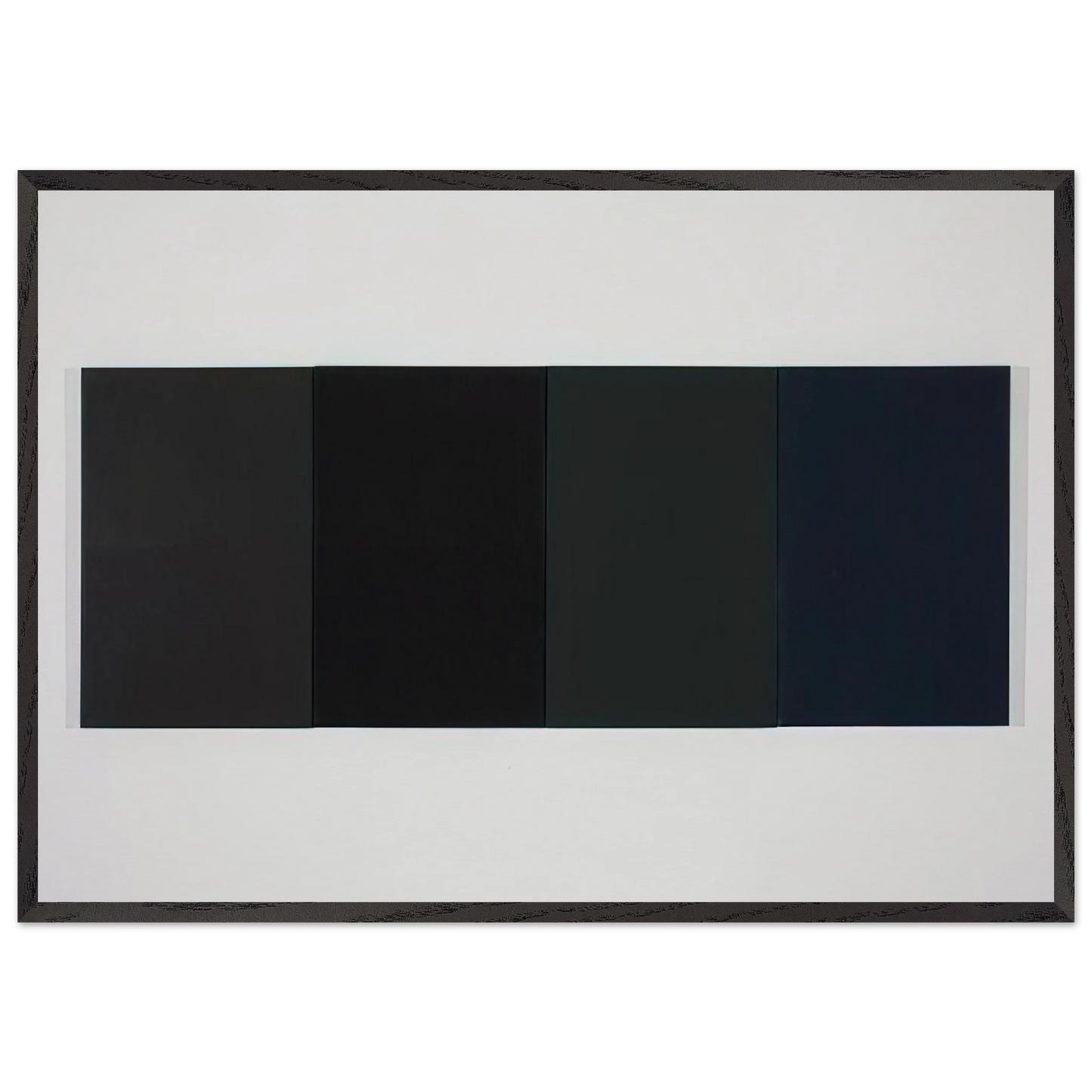 Green Study - 1982 - Brice Marden 70x100 cm / 28x40 inches Framed Art Print – Black Wooden Frame
