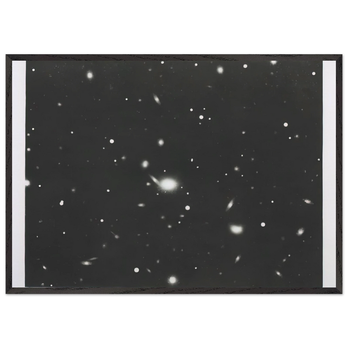 GALAXY 1975 - Vija Celmins 70x100 cm / 28x40 inches Framed Art Print – Black Wooden Frame