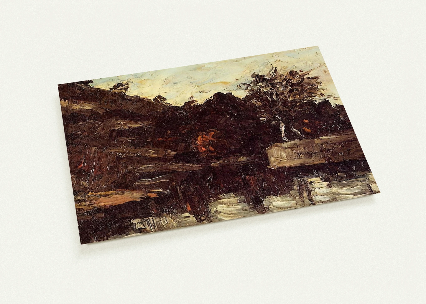 Bend in the River By Paul Cézanne Pack of 10 Post Cards | Paul Cézanne Post Cards | A6 (10.5 x 14.8 cm) - 4.1 x 5.8 inches