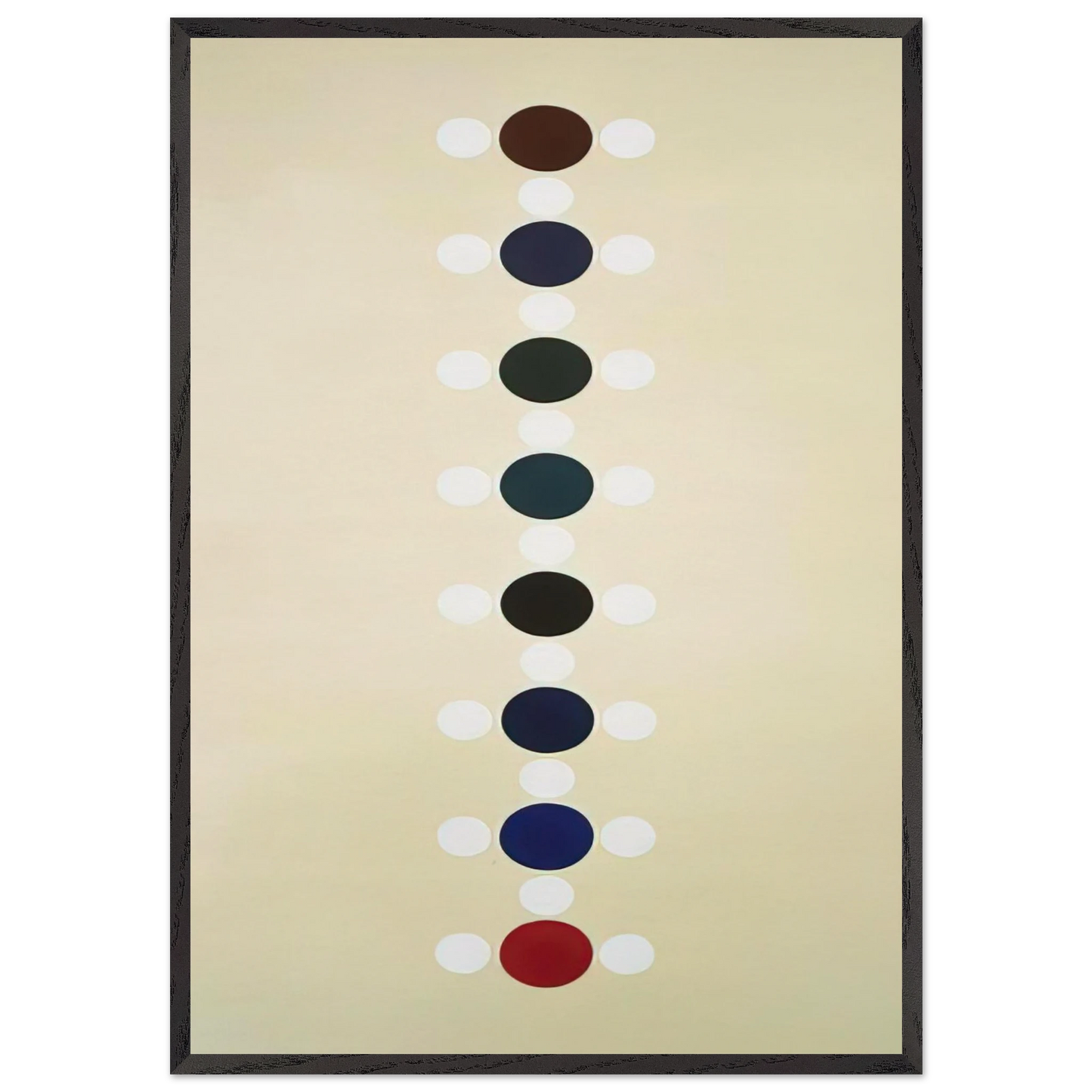 Tsivory - 1972 - Thomas Downing Framed Art Print – Black Wooden Frame - Default Title - -Framed Art Print