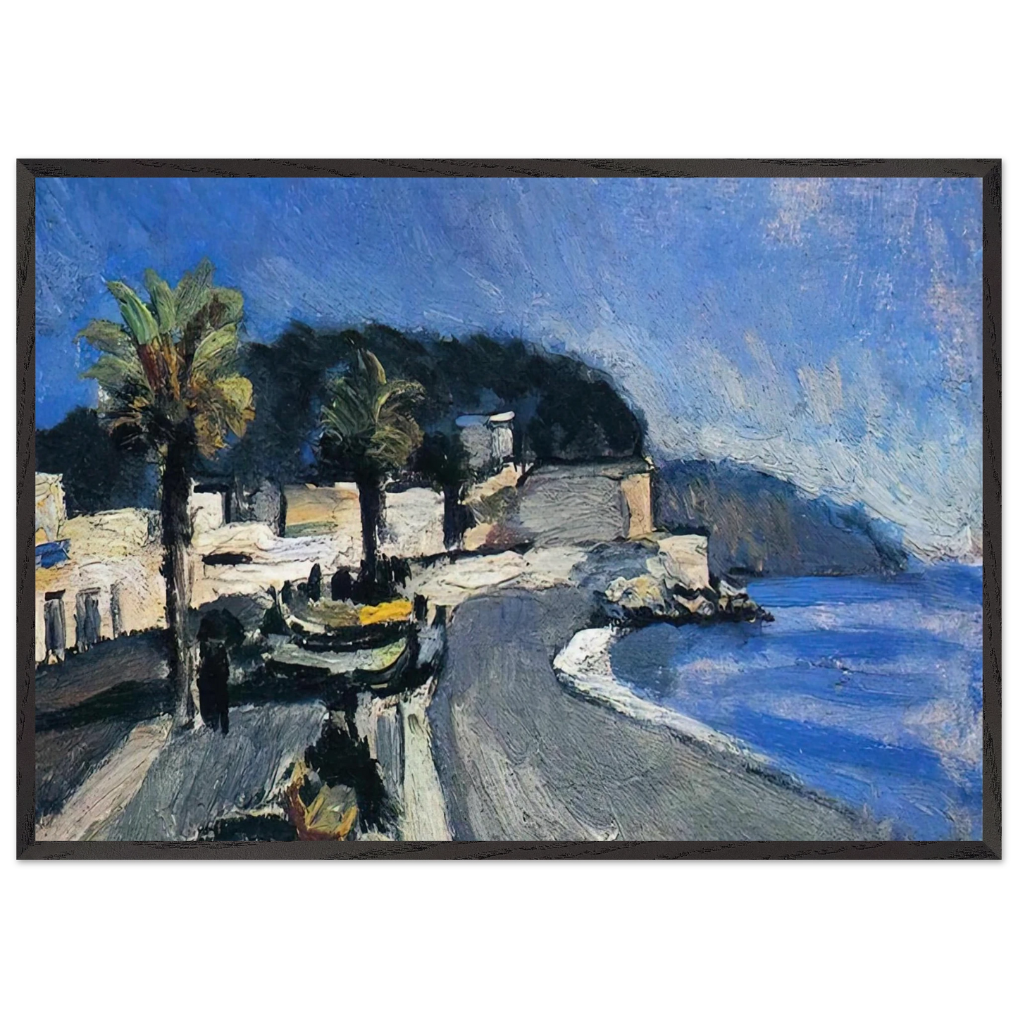 NOT IDENTIFIED 10 N1 - Henri Matisse 70x100 cm / 28x40 inches Framed Art Print – Black Wooden Frame