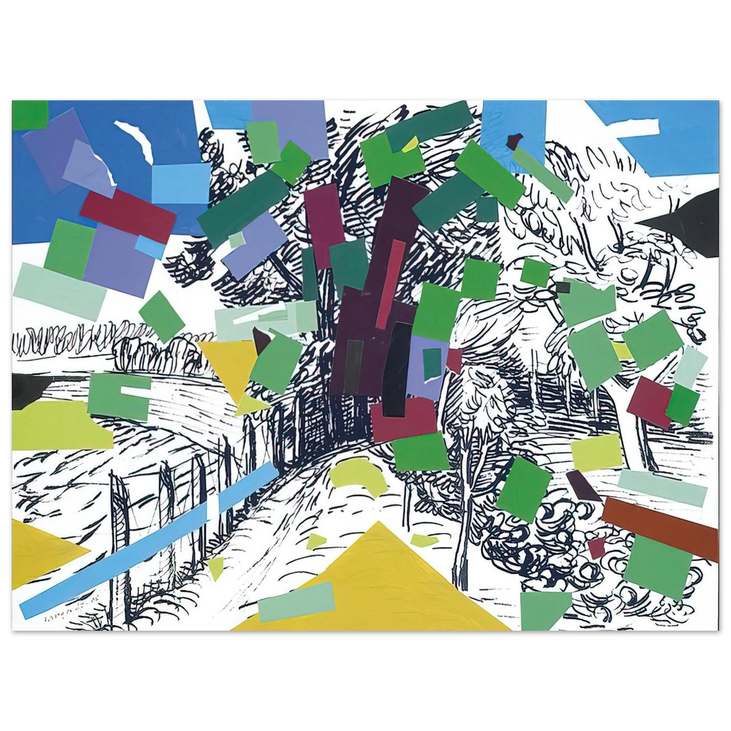 Wojciech Fangor - Polish Landscape - 2006 Fine Art Poster - Default Title