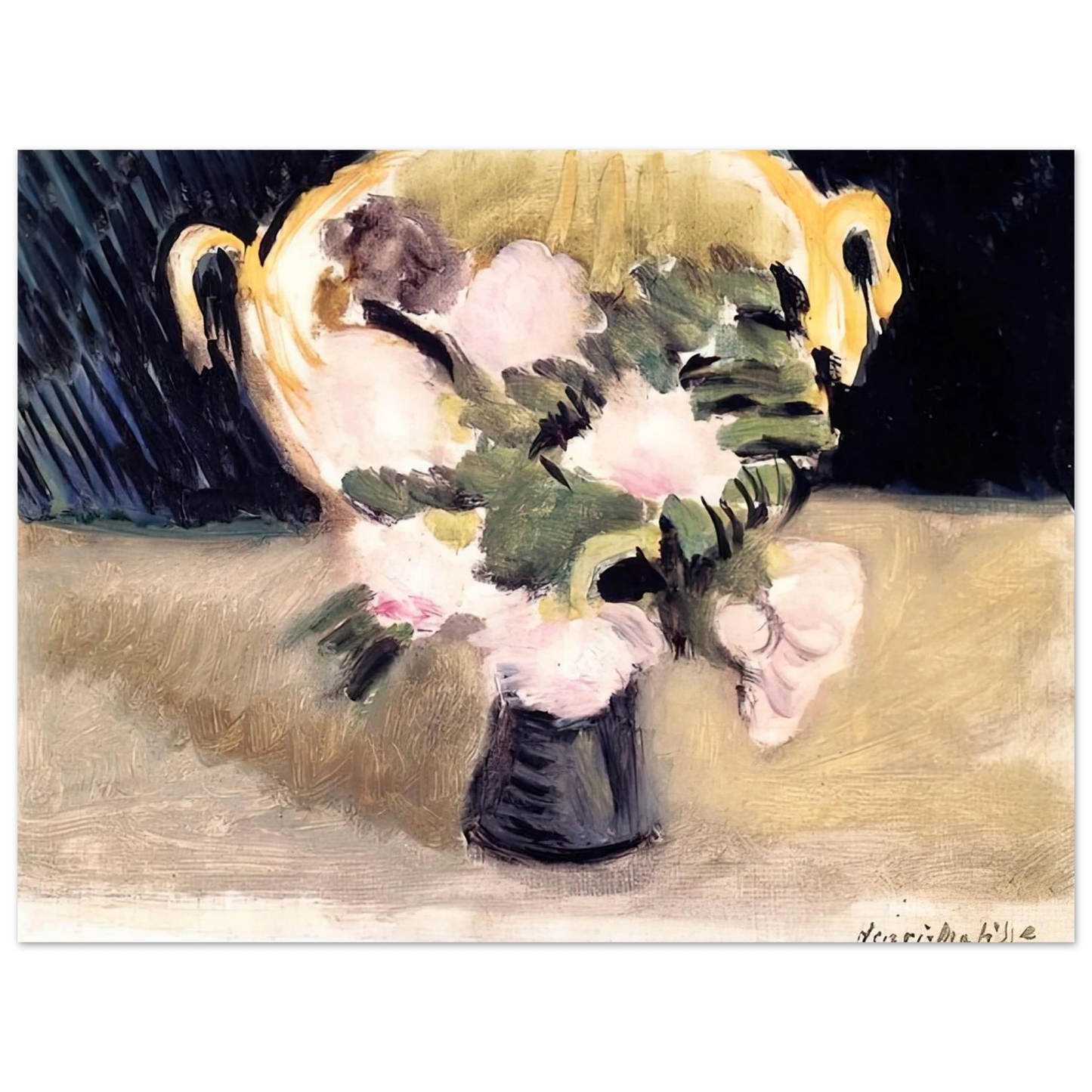 Henri Matisse - FLOWERS 1919 Fine Art Poster - Default Title