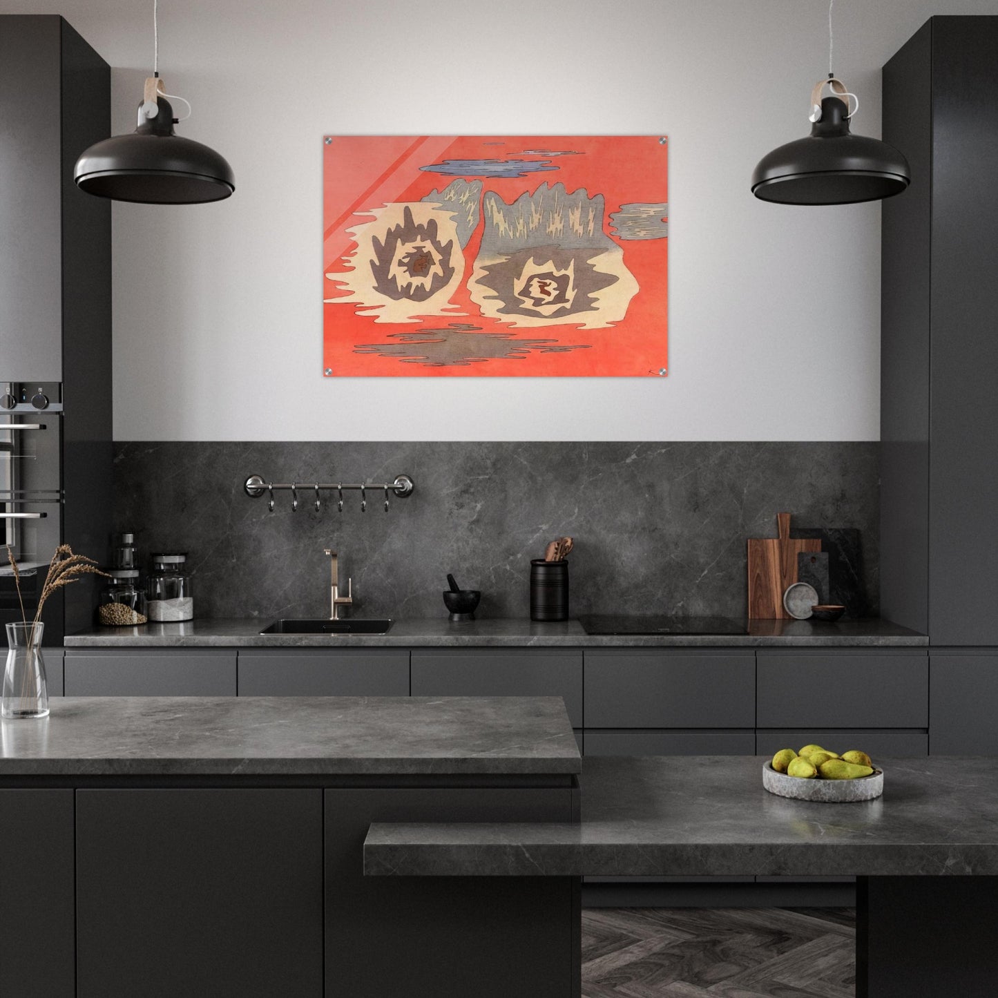 THE PLACE OF THE TWINS 1929 - Paul Klee Acrylic Print - 70x100 cm / 28x40″ inches