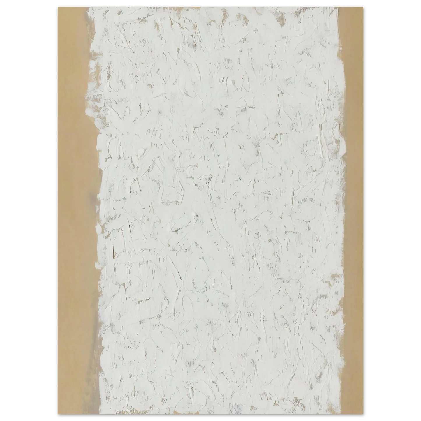 Robert Ryman - Enter - Minimalism Fine Art Poster - Default Title