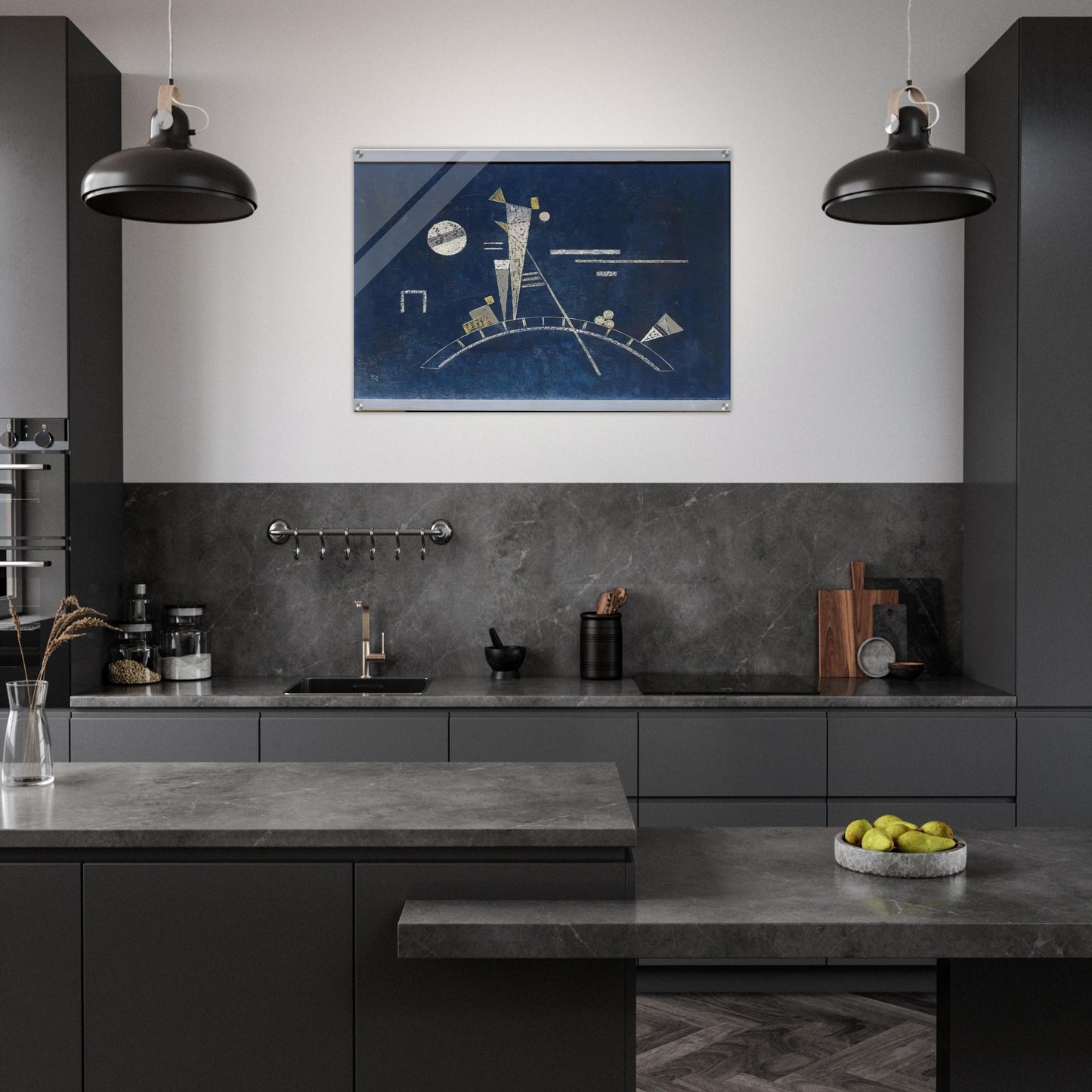 FRAGILE 1931 - Wassily Kandinsky Acrylic Print - 70x100 cm / 28x40″ inches