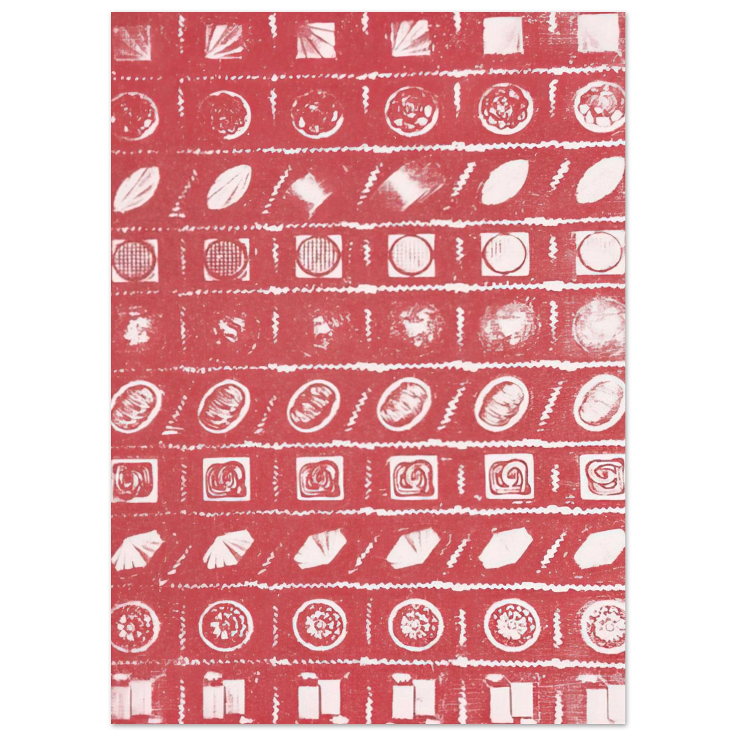 Andy Warhol - Candy Box Fine Art Poster - 40x60 cm / 16x24 inches